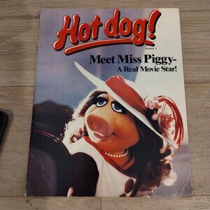 Vintage Hot Dog! Magazine Meet Miss Piggy Number 9 June 1978